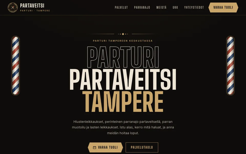 Aloituspohja: Parturi